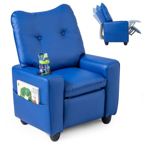 Kids recliner chair leather - chair, pu