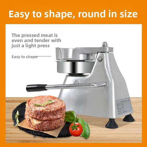 Manual hamburger patty - ✅manual,