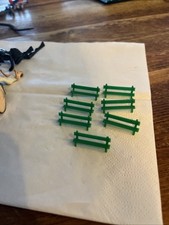 Peco OO/HO accessories x 7 station/ garden seats/ benches 