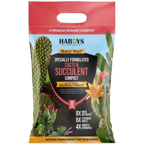 Cacti succulent compost - succulent, worm