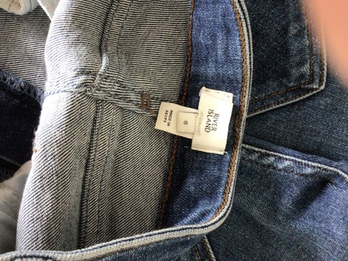 River island blue jeans - jeans, 8