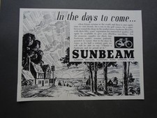 VINTAGE ADVERT:  SUNBEAM - IN
