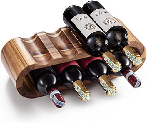 Acacia wood countertop - wood, wine