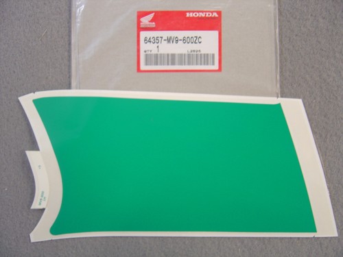 Lower left fairing sticker - lower,