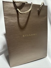 BVLGARI Shopping Bag 11x8x4in