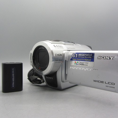 Sony handycam dcr - sony, dcr-dvd506e