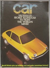 CAR 09/1975 featuring Lotus, MG B GT, Toyota Celica GT, Lancia, Wolseley, BMW