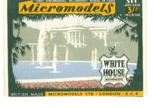 Card Model Kit – Micromodel ARC XXIII The White House, Washington