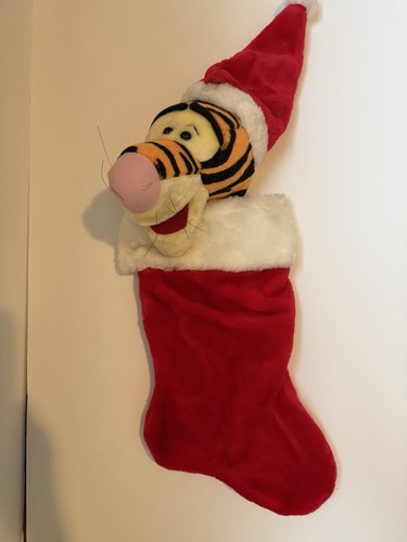 Vintage plush tigger christmas - vintage,