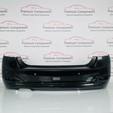 BMW 3 Series Rear Bumper F30 Saloon Genuine Black Se 2016 – 2019 [AO151]