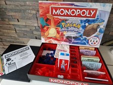 Monopoly Pokémon Kanto Edition Board Game Complete Set Collectors Edition