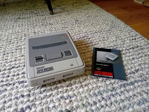 Super nintendo snes console - snes,