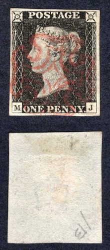 Penny black plate fine - black,