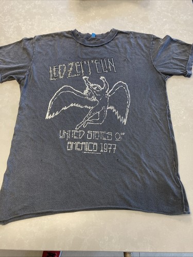 Grey worn look led zeppelin - worn,