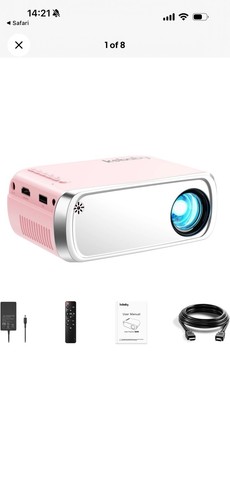 Brighter led mini projector - led,