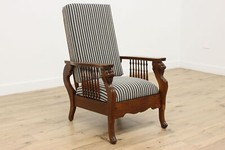Victorian Antique Oak Recliner