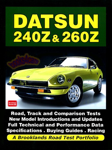 Datsun 240z book nissan 260z - 240z,