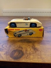 DINKY TOYS MECCANO #133 CUNNINGHAM C-5R SPORTS RACING CAR IN ORIGINAL BOX
