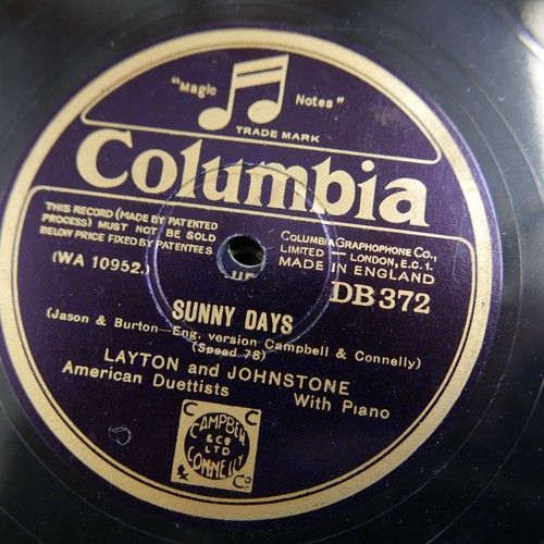 78rpm layton johnstone sunny - layton,