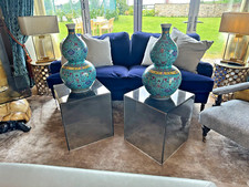 Alexandra Von Furstenburg M-16 end table  in Smoke perspex rrp £2580 2 of 2