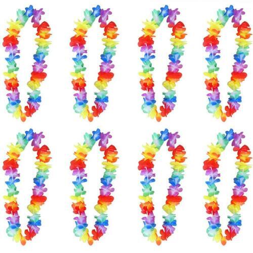 Hawaiian garland lei necklace - hawaiian,
