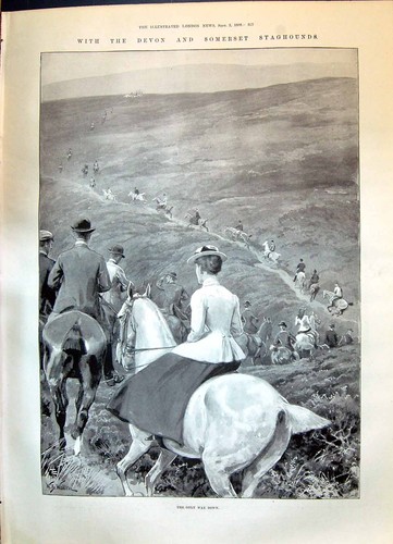Old 1899 devon - 1899, somerset