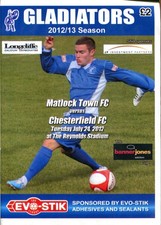 Matlock Town v Chesterfield 24/07/12 Friendly