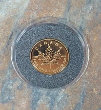 120oz 24ct Gold - 2009 Canadian Maple Leaf 1 Dollar Coin - NO RESERVE!