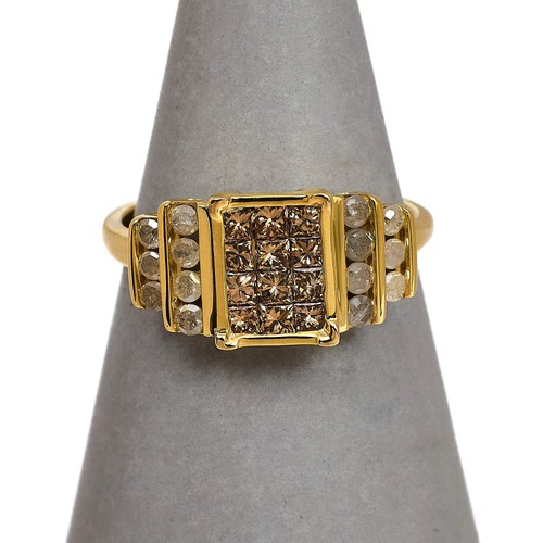 Pre owned 9ct gold brown - 9ct,