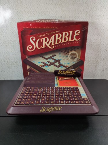 Turntable deluxe scrabble - turntable,
