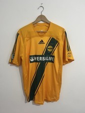Rare La Galaxy Home 2007 Rare Prototype Herbalife Football Shirt Large