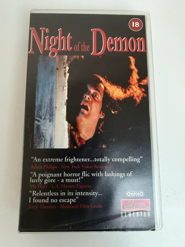 Night the demon vhs - night, –