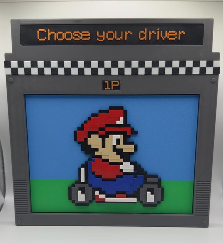 Retro mario kart - retro, display