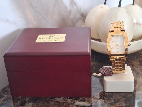 Mens krug baumen tuxedo watch - tuxedo,