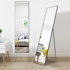 5FT Long Mirror Wall/Standing Full Length Framed Dressing Mirror Bedroom Decor
