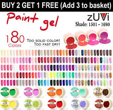 Nail Gel Polish UV LED Soak off 5ml Jars - Nail Art Paint Gel - 180 Shades