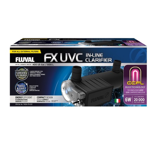 Fluval uvc uv aquarium - 6w,