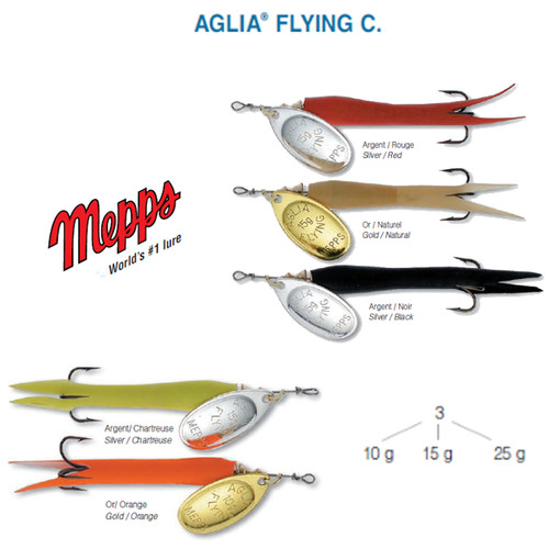 Spinner mepps aglia - mepps, flying