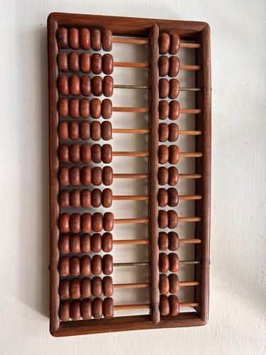 Antique chinese suanpan abacus - antique,