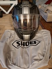 Shoei black motorcycle helmet