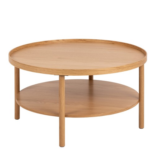 Round oak coffee - round,