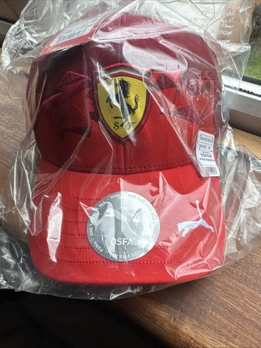 Ferrari team cap 2025 puma - ferrari, f1