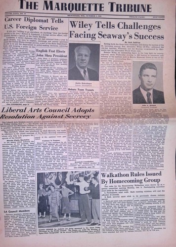Marquette tribune student - tribune,