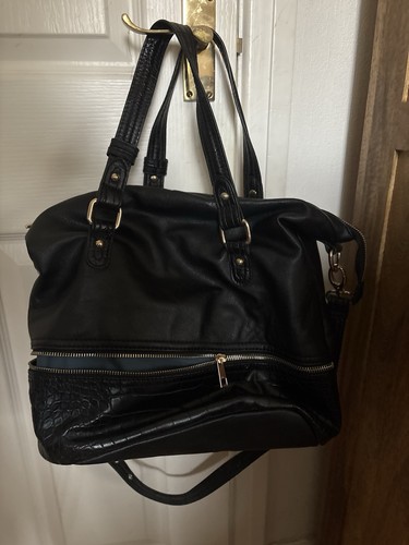 Clarks black leather shoulder - clarks,