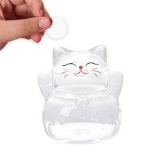 Cute Glass Piggy Bank