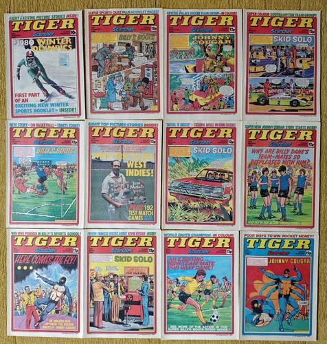 Tiger comics bundle job - lot, x