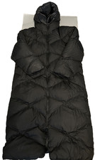 Ladies long puffa coat size M