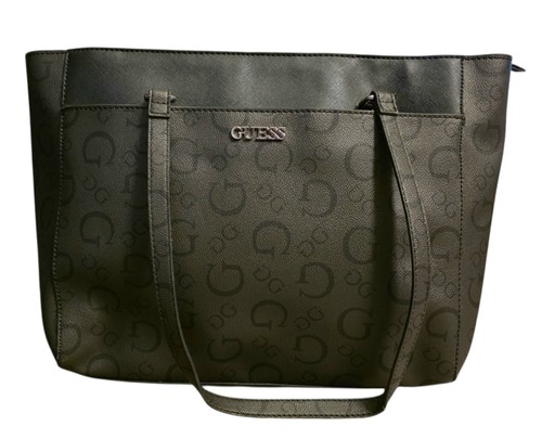 Guess structured black tote - structured,