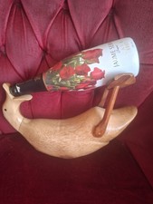 Wooden Carved Drunken Duck