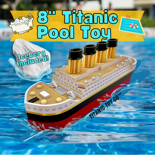 Titanic bath boat and - boat, pool